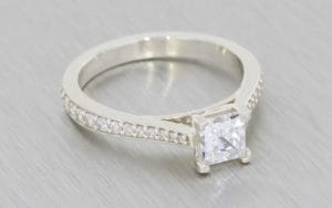Classic Solitaire Engagement Ring - Portfolio