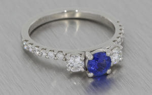 Beautiful Sapphire and Diamond Trilogy